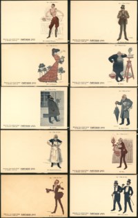 CARTE FANTAISIE VIENNE FEMME chapeau